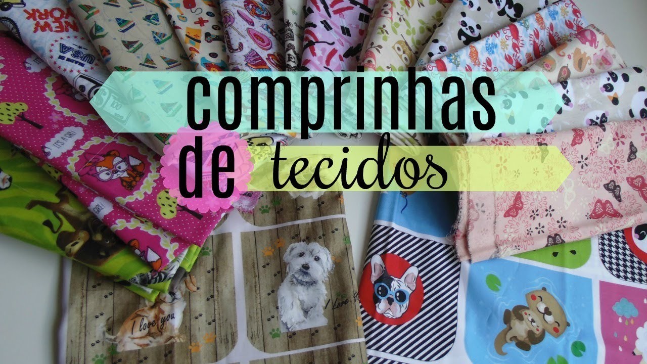 Comprinhas de TECIDOS - Bia Feltz