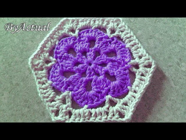 Crochê Floral Simples e fácil  - #ByActual
