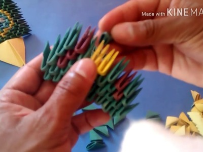 DIY Origami 3D para Iniciantes - Tartaruga - Brasil