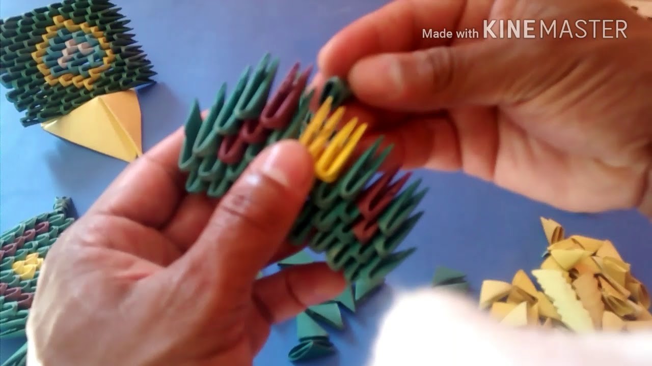 DIY Origami 3D para Iniciantes - Tartaruga - Brasil