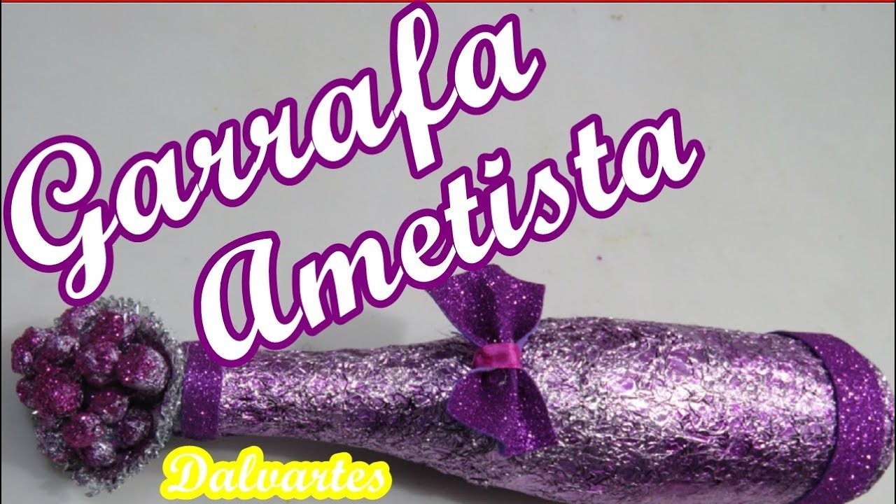 ????GARRAFA do Conjunto Pedras Preciosas *AMETISTA*????