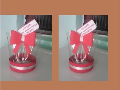 Ideias com garrafa pet e eva fácil para vender ou presentear,plastic bottle flower vase craft