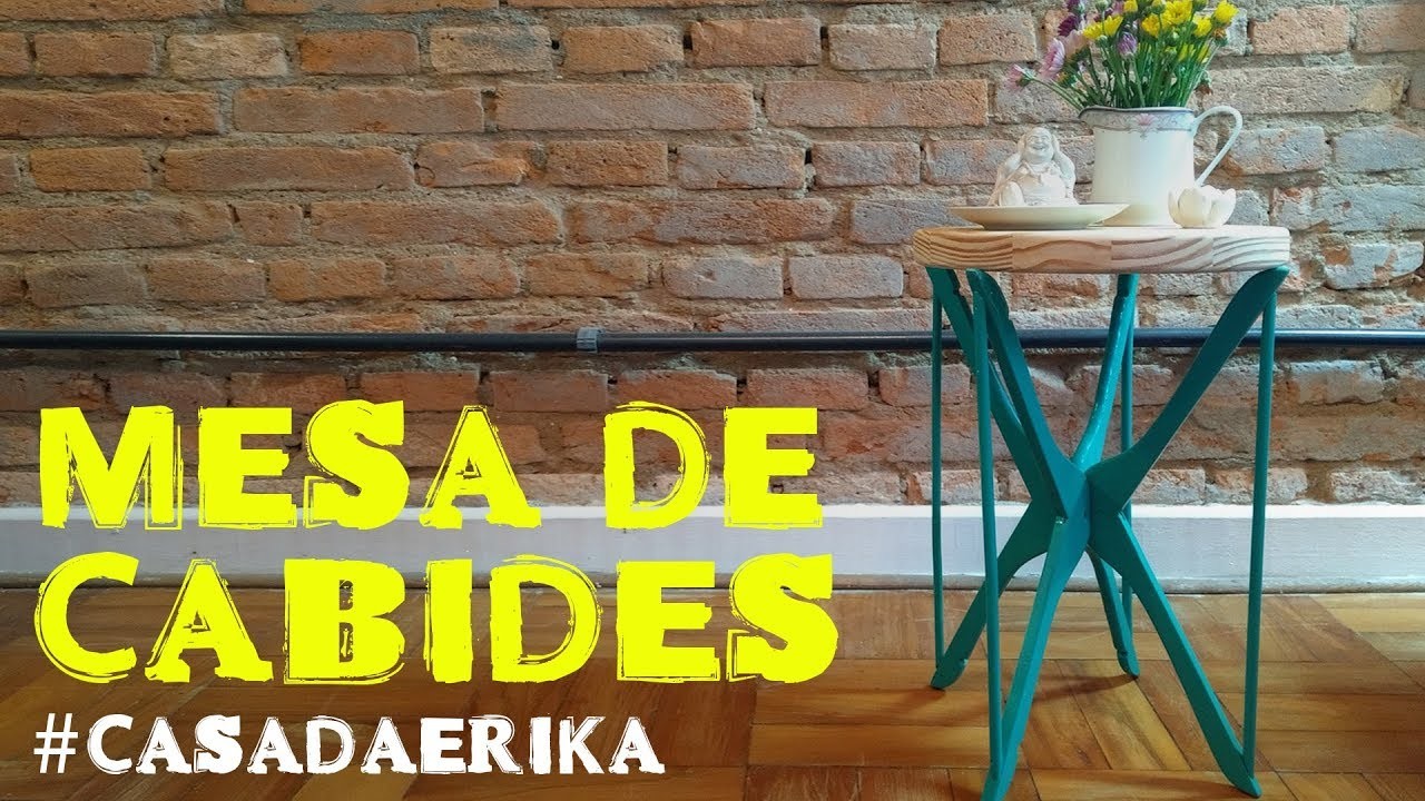 MESA COM CABIDES #casadaErika