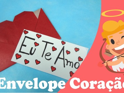 Presente Criativo - Envelope Coração Origami