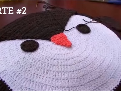 Tapete de Crochê Pinguim | Parte #2 - Programa Mulher.com
