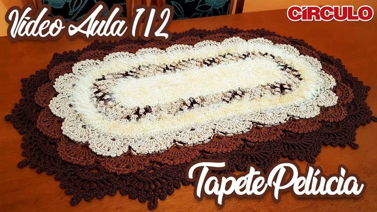 Tapete Pelúcia Rendado 1.2