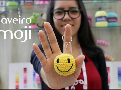 Amigurumi chaveiro emoji (crochê)