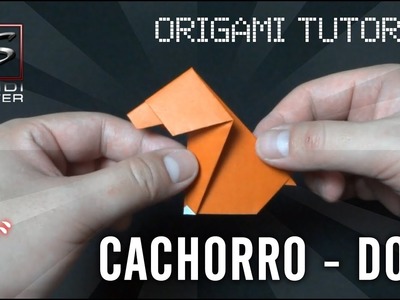 Aprenda a fazer um cachorro em origami - Dog Origami Tutorial - SHINDIMASTER