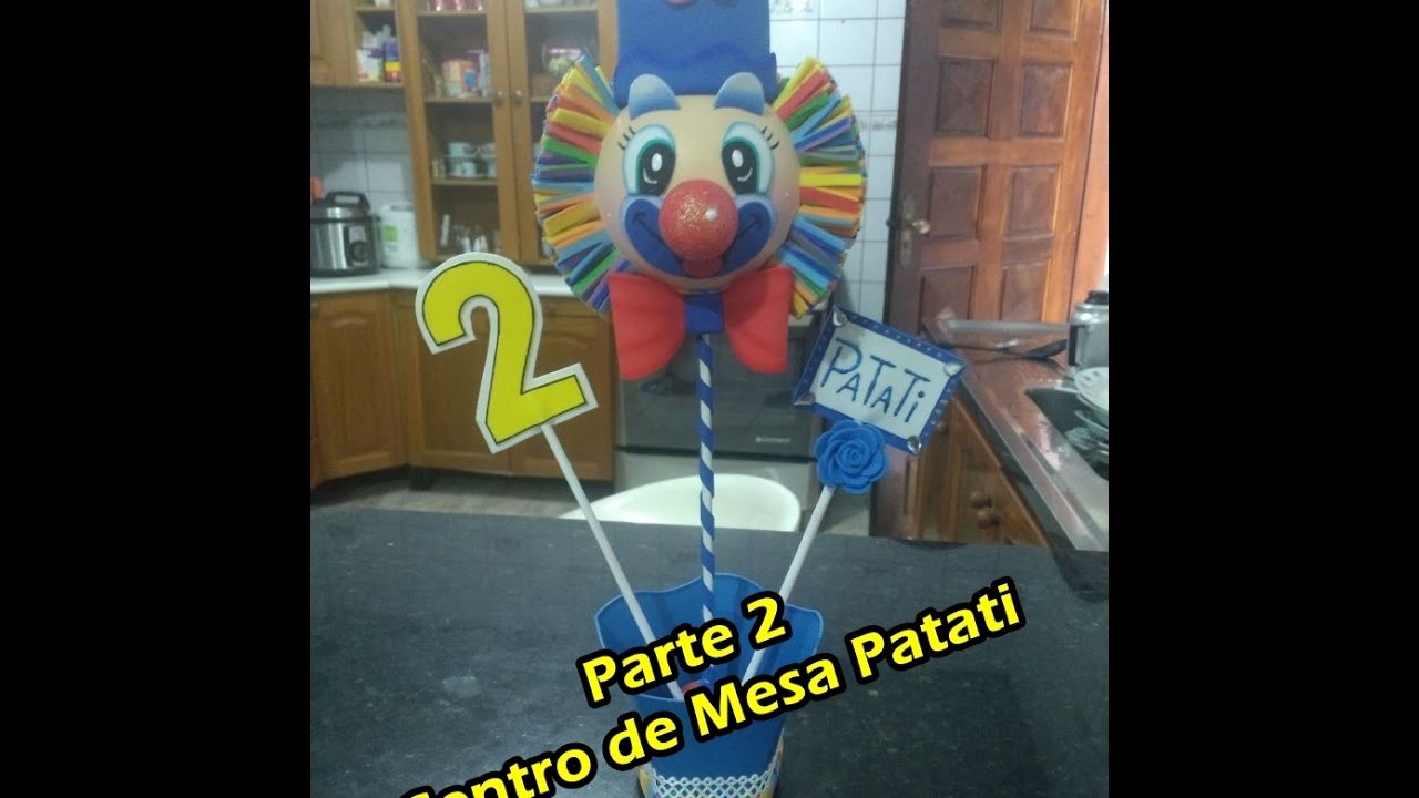 Centro de Mesa Patati Patatá - Parte 2 Clown