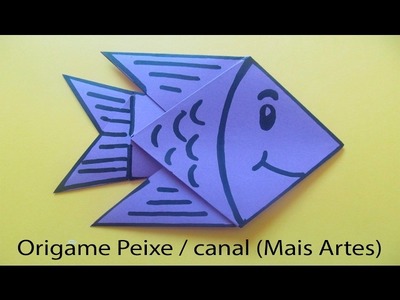 Como fazer um Peixe De Origami (Felipe Barbosa)