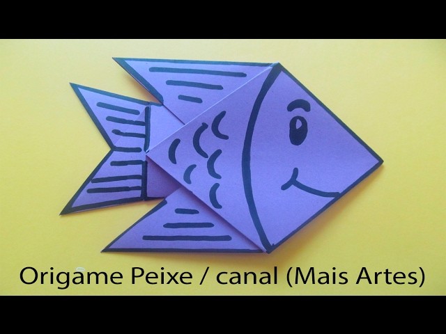 Como fazer um Peixe De Origami (Felipe Barbosa)