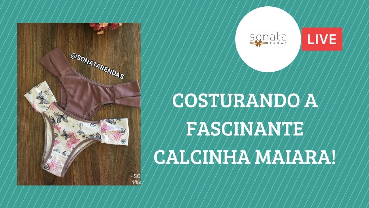 COSTURANDO A CALCINHA MAIARA. COTON | PASSO A PASSO