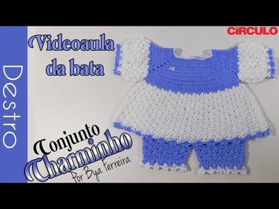 [Destro] Bata infantil Charminho em crochê | BYA FERREIRA
