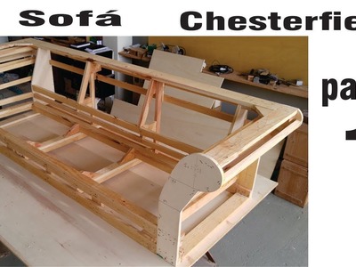 Fabricando um sofá Chesterfield (parte 1)