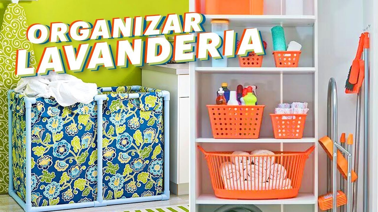 IDEIAS PARA ORGANIZAR SUA LAVANDERIA PEQUENA