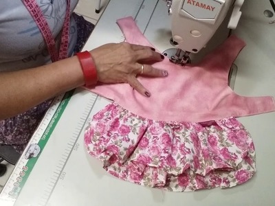 PAP - DIY   Finalização do vestido Asa Delta