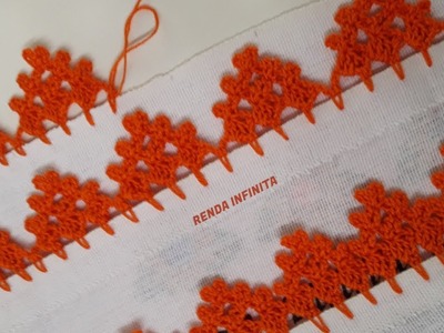 Renda Infinita - croche carreira única