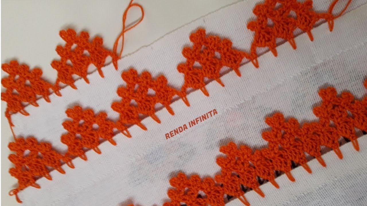 Renda Infinita - croche carreira única