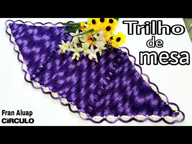 Trilho de mesa Ultravioleta - Fran Aluap