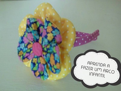 Aprenda a fazer um arco infantil