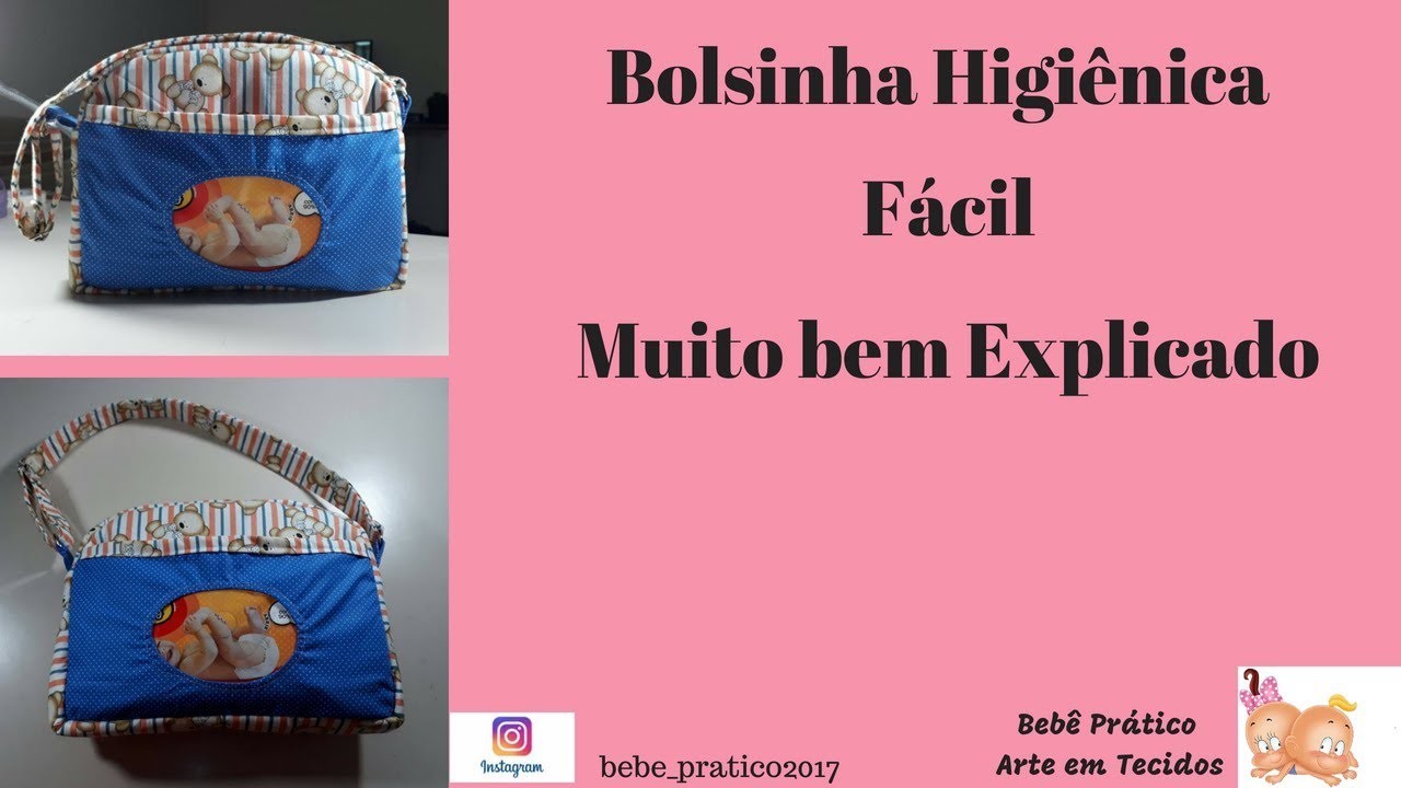 AULA 42 - BOLSINHA HIGIÊNICA - FÁCIL