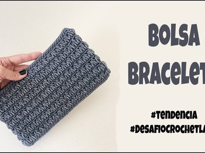 Bolsa Marina - clutch tendência com bracelete!
