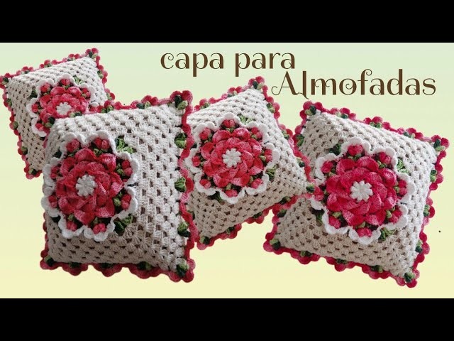 Capa de almofada tropical