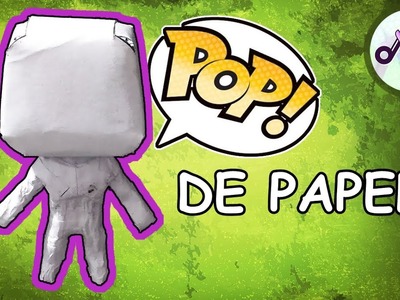 DE PAPEL | Como Fazer Funko Pop fácil e barato! (Passo a passo) Toy Maker