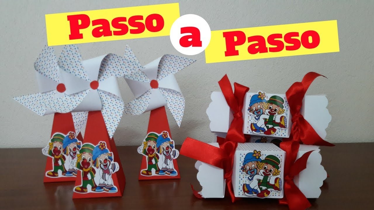 DIY - CAIXA BALA E CAIXA PIRÂMIDE - PATATI PATATA #ANTONYFAZ1 - ESPECIAL 50 K #21