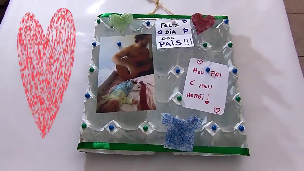 DIY  MURAL PRO DIA DOS PAIS # FÁCIL