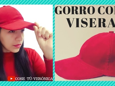 GORRO CON VISERA (tutorial)