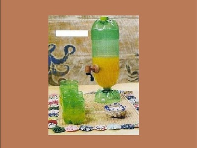 Idéias com garrafa pet e eva,plastic bottle craft