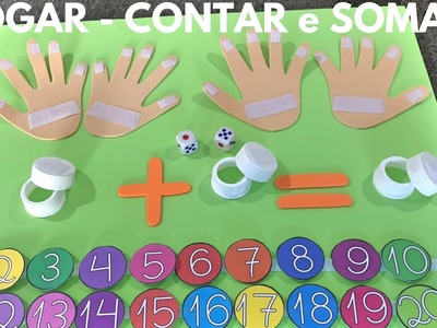 JOGAR - CONTAR e SOMAR