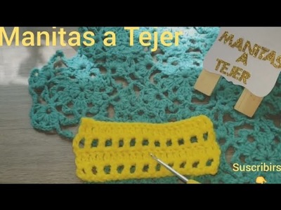 Punto a crochet VENTANAS SOLEADAS (Punto#5)
