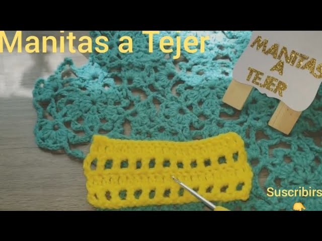 Punto a crochet VENTANAS SOLEADAS (Punto#5)