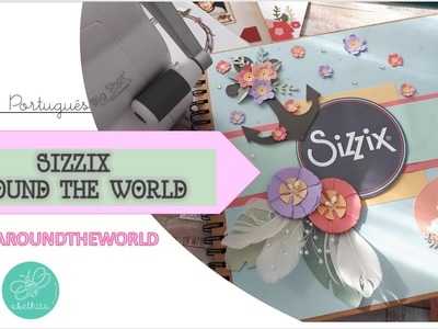 SIZZIX AROUND THE WORLD | SCRAPBOOK | PORTUGAL | ABELHITA