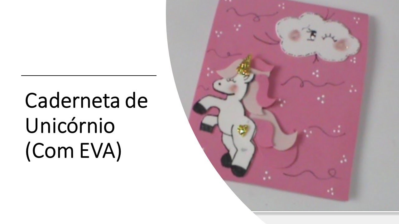 Aprenda a fazer um DIY de ???? unicórnio feito com retalhos de EVA (dia dos professores)