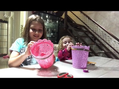Artesanato com Anabella e Sabrina