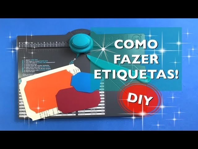 Como fazer Etiquetas - DIY - Estúdio Brigit