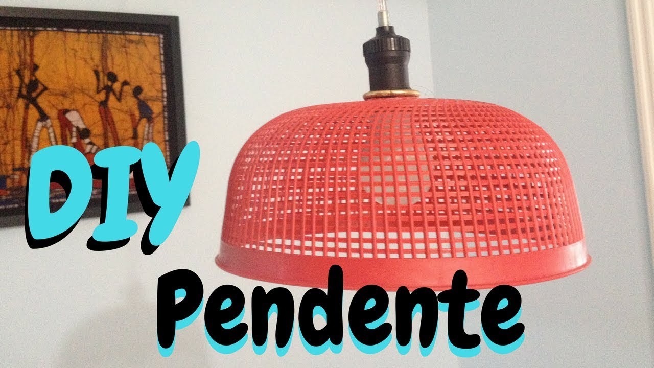 Como fazer Luminária Pendente