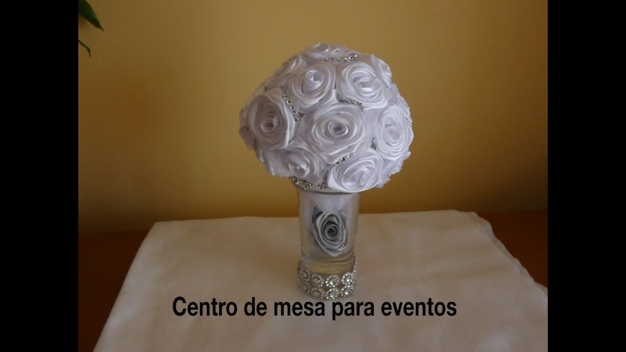 Diy Centro de mesa para eventos. table decoration.tafel decoratie