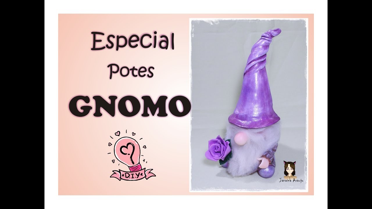 DIY - Especial Potes Temáticos - GNOMO