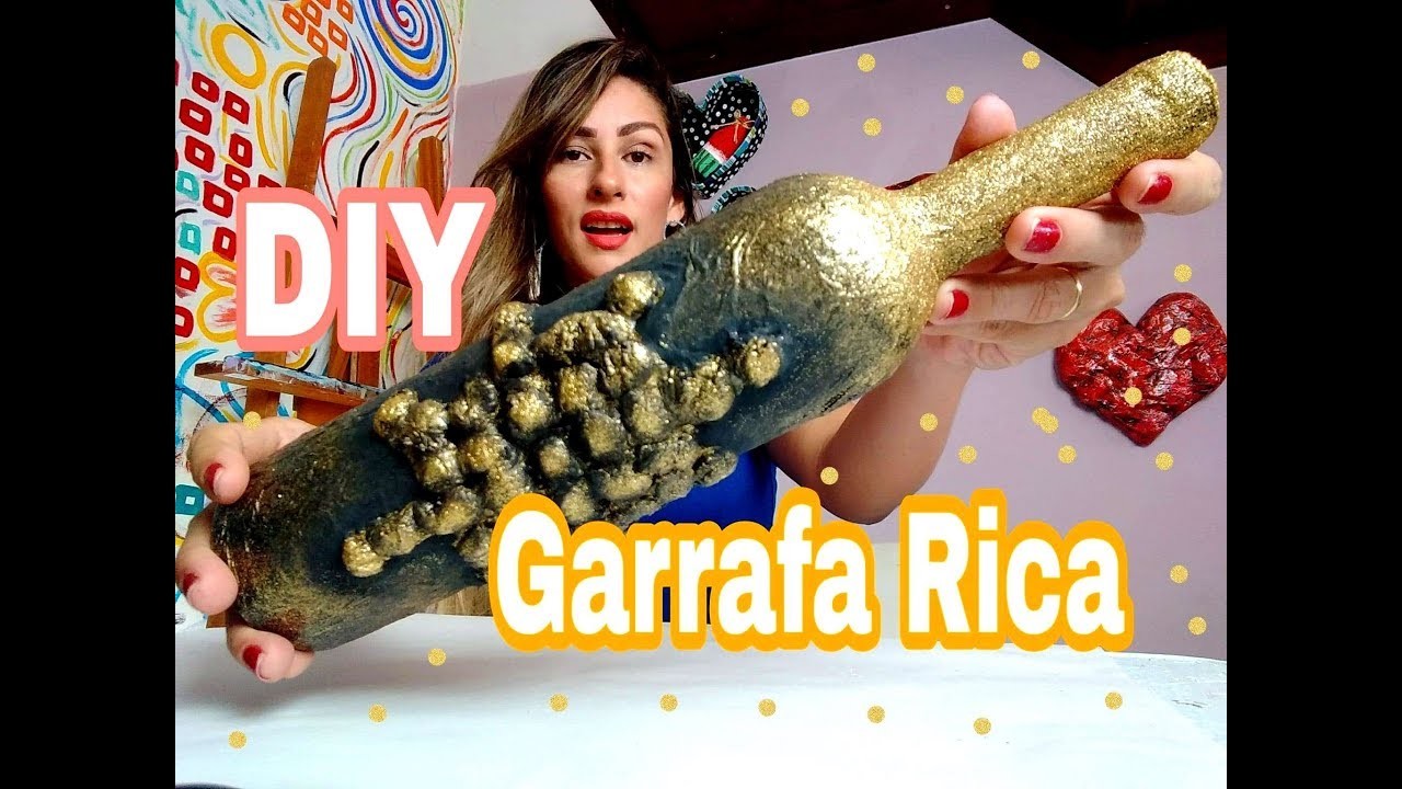 DIY Garrafa RICA!  #INICIANTES