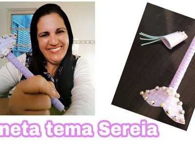 DIY MATERIAL ESCOLAR: Caneta mini sereia