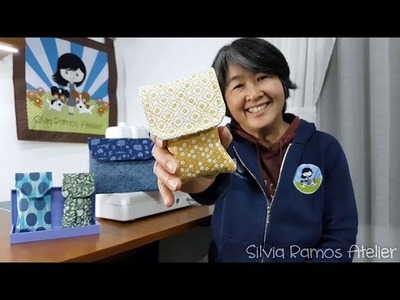 DIY - Porta Objeto Modelo Envelope - by Silvia Ramos Atelier