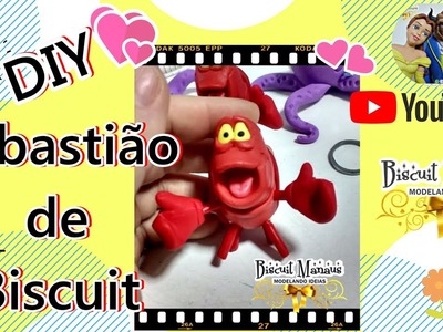 DIY- Sebastião de Biscuit - Aula de Biscuit