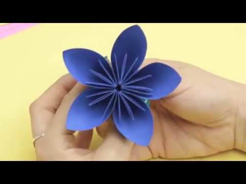 Flor de Origami com Creative Papers Lumi #DIY