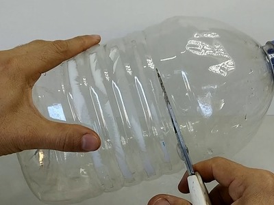 Ideia Caseira com Garrafa Plástica Auto Irrigável | feito a mão