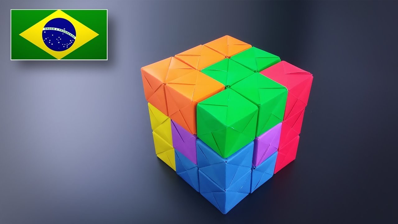 Origami: Tetris 3D. Enigma Soma 7