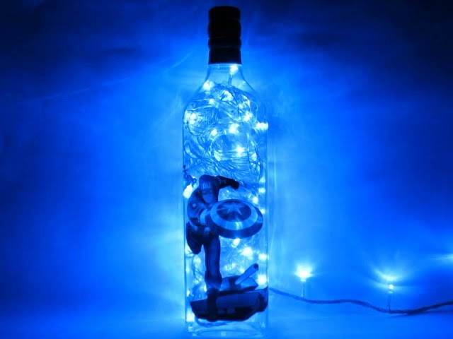 Capitão America Luminária led